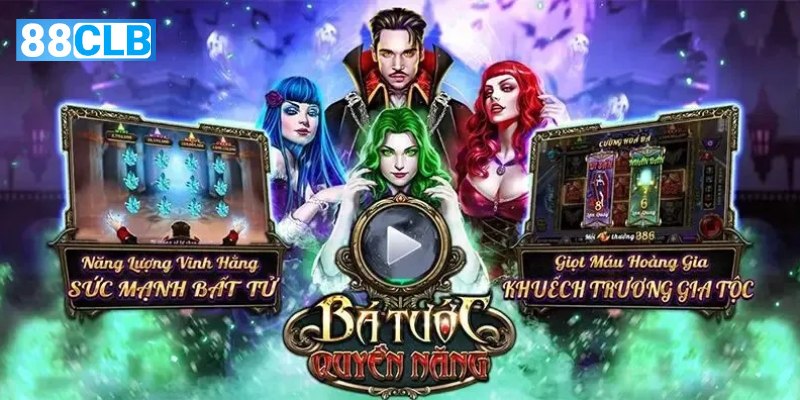 Giao diện game nổ hũ bá tước quyền năng rất ấn tượng